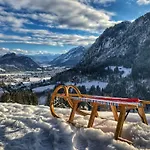 דירה Aloisius Im Allgaeu - Ueber Den Daechern Von Nesselwang, Sonniger Balkon, Bergblick, Koenigscard Inklusive