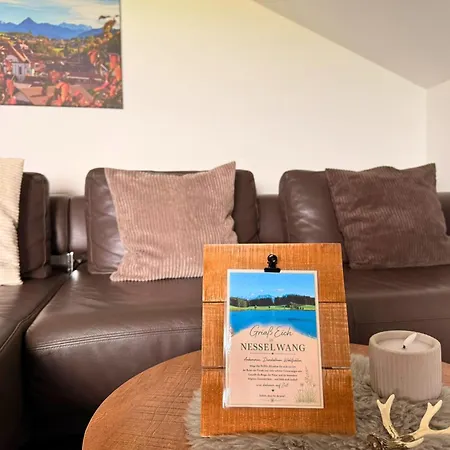 Aloisius Im Allgäu - über Den Dächern Von Nesselwang, Sonniger Balkon, Bergblick, Königscard Inklusive *